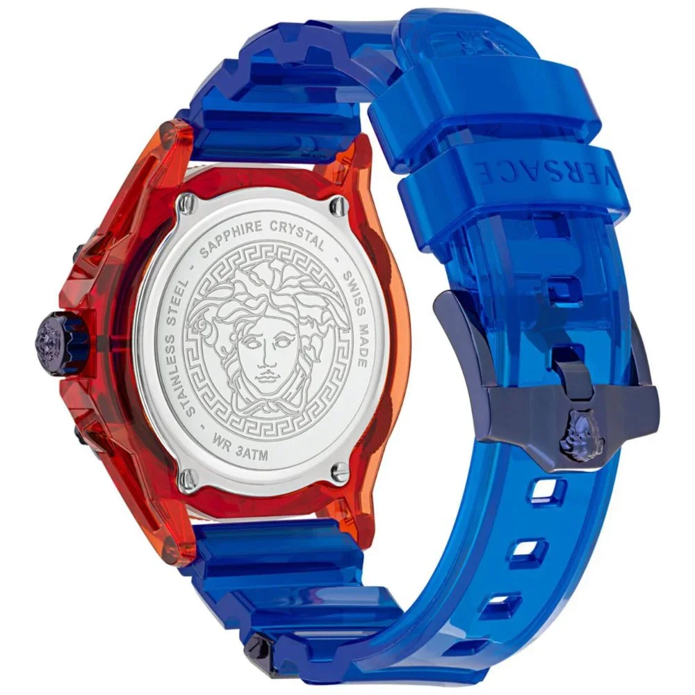 Versace Limited Edition Men's Blue Strap Watch
